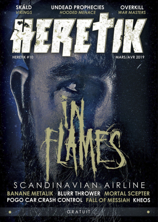 Lire la suite à propos de l’article HERETIK Mag N°10  : In Flames, Skald, Undead Prophecies, Overkill, Banane Metalik,…