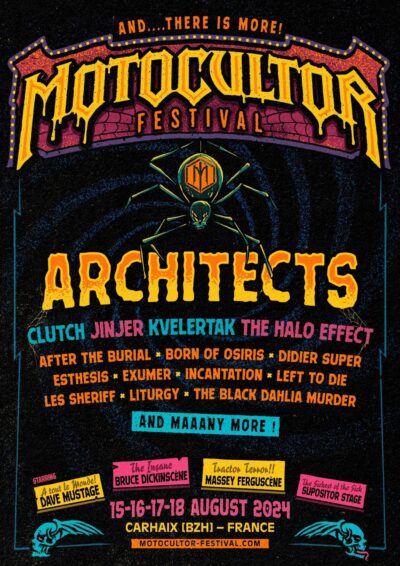 Nouveaux groupes pour la XVème édition du motocultor 2024 4 XVeme edition du motocultor 2024 2em tour